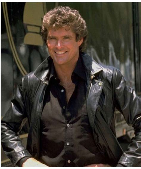 knight rider leather jacket replica|David Hasselhoff Knight Rider Jacket .